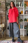 Paloma Tela Neckerchief Blouse Chilli
